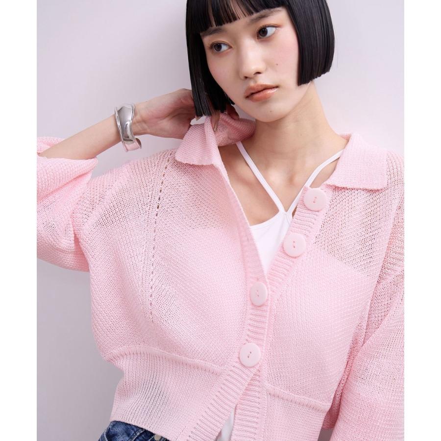 ADAM ET ROPE'（アダムエロペ） 【WEB限定】ワイドリブヘムポロ