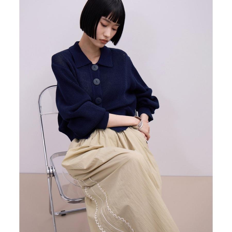 ADAM ET ROPE'（アダムエロペ） 【WEB限定】ワイドリブヘムポロ