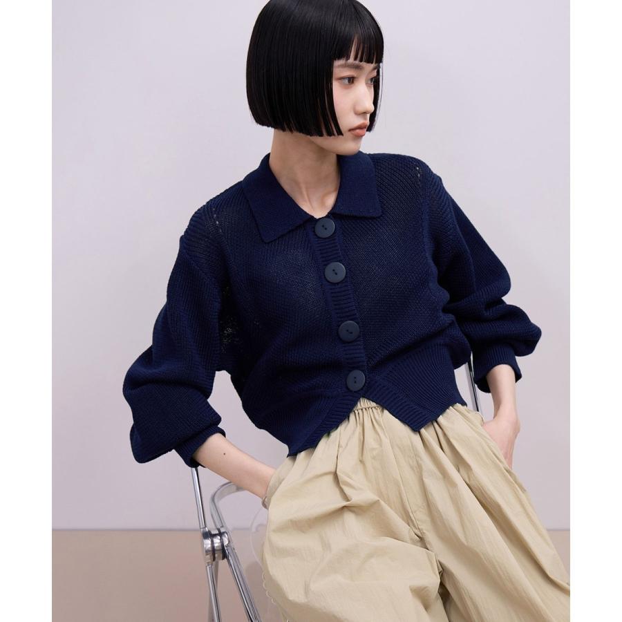 ADAM ET ROPE'（アダムエロペ） 【WEB限定】ワイドリブヘムポロ