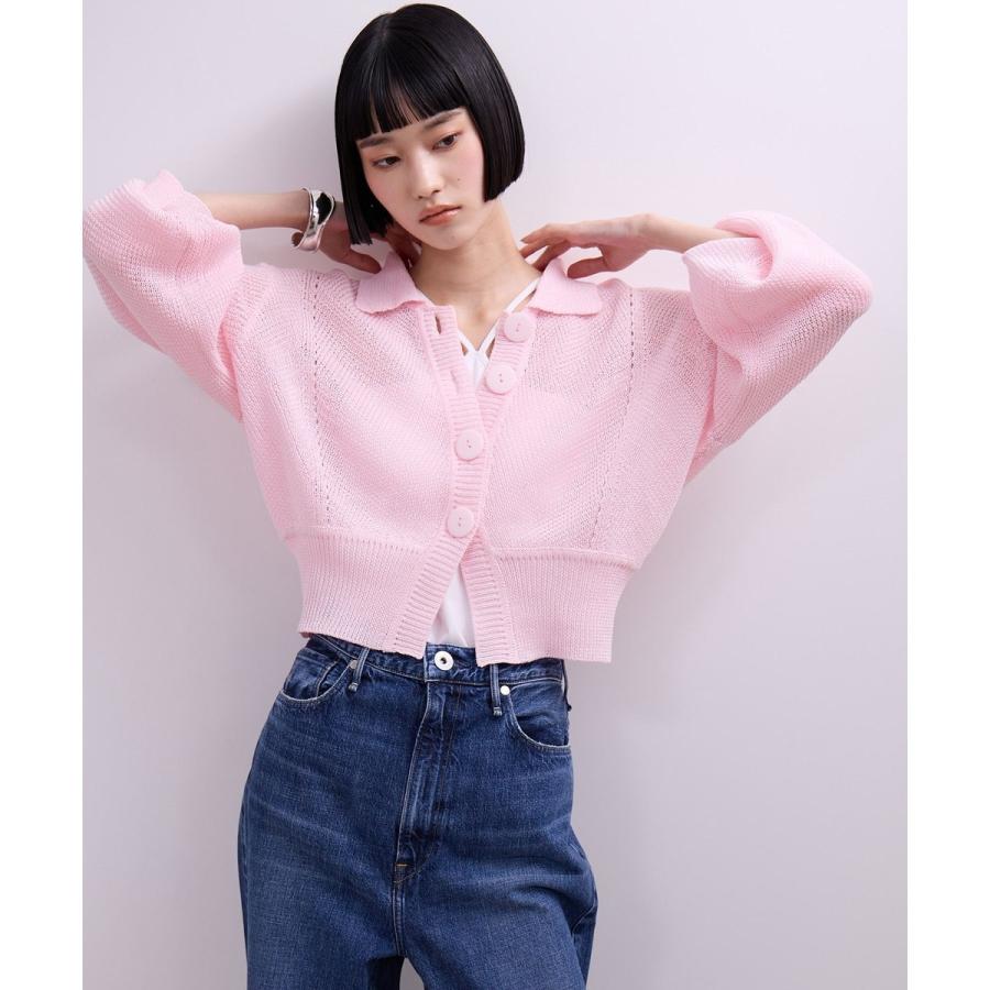 ADAM ET ROPE'（アダムエロペ） 【WEB限定】ワイドリブヘムポロ