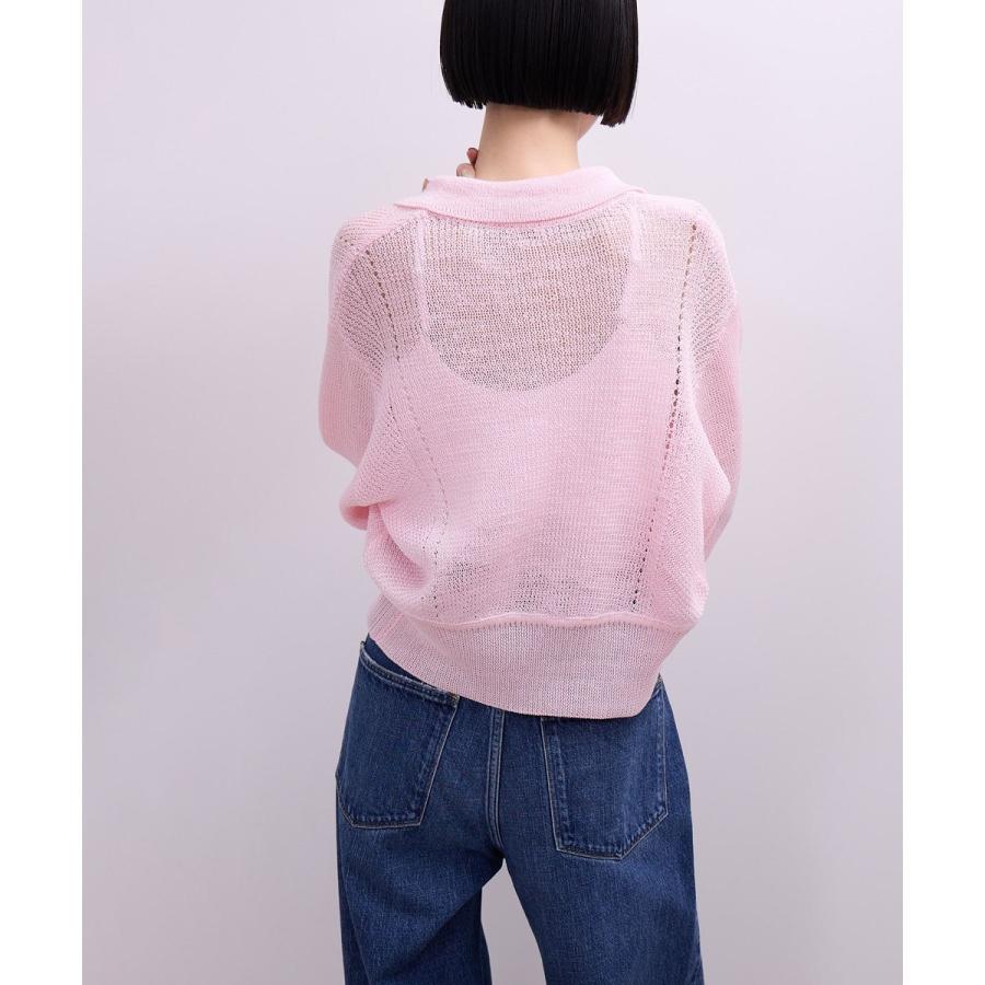ADAM ET ROPE'（アダムエロペ） 【WEB限定】ワイドリブヘムポロ