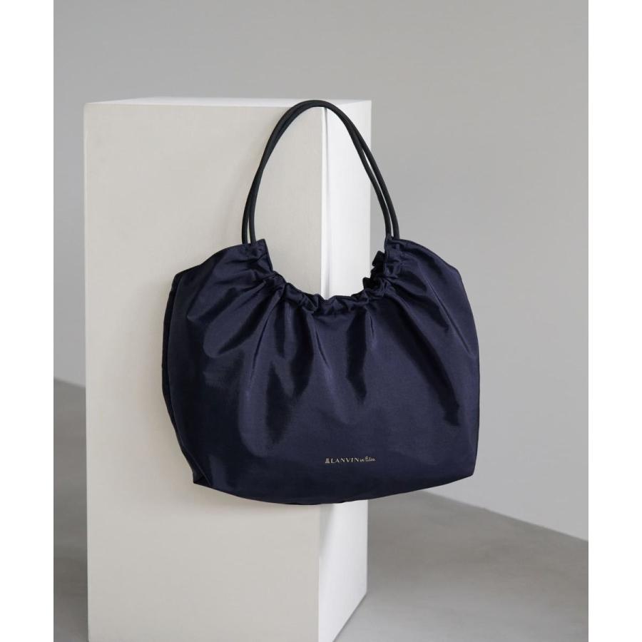 舞⭐︎【美品】LANVIN en Bleu トートバッグ　かごバック LANVIN en Bleu ギャザートートバッグ : マルイ(丸井)Yahoo!店 - 通販