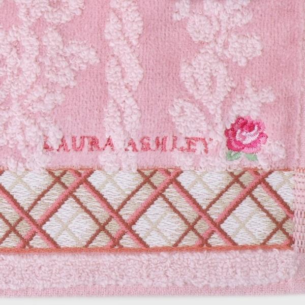 LAURA ASHLEY（ローラアシュレイ） ローズ ニット タオルハンカチ
