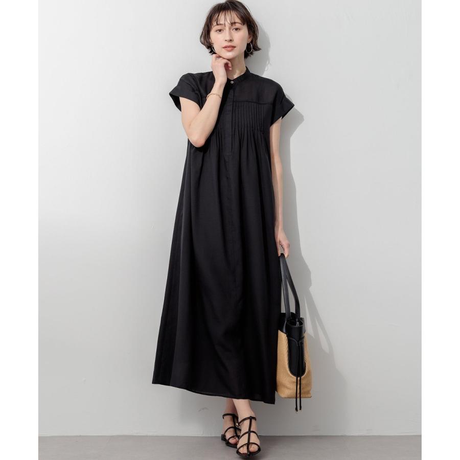 美品✨アドーア　シアーボイルチュニックブラウス　ピンタック　ワンピース　手洗い可 23区（ニジュウサンク） 【褒められワンピ】ウォッシュドシアーボイル