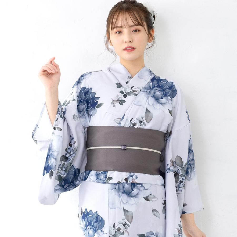 SOUBIEN【新二部式】浴衣3点セット（浴衣・帯・伊達締め） SOUBIEN（創美苑） 【新二部式】浴衣3点セット レディース（浴衣・帯