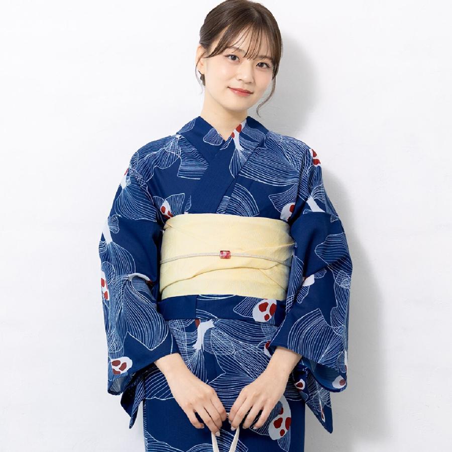 SOUBIEN（創美苑） 【新二部式】浴衣3点セット レディース（浴衣・帯