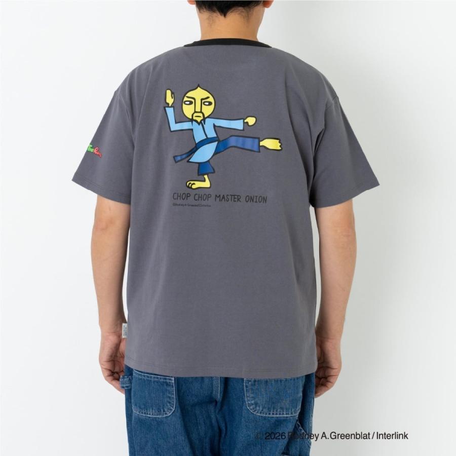 親子リンク】【パラッパラッパー】【DAD】リンガー配色半袖Tシャツ