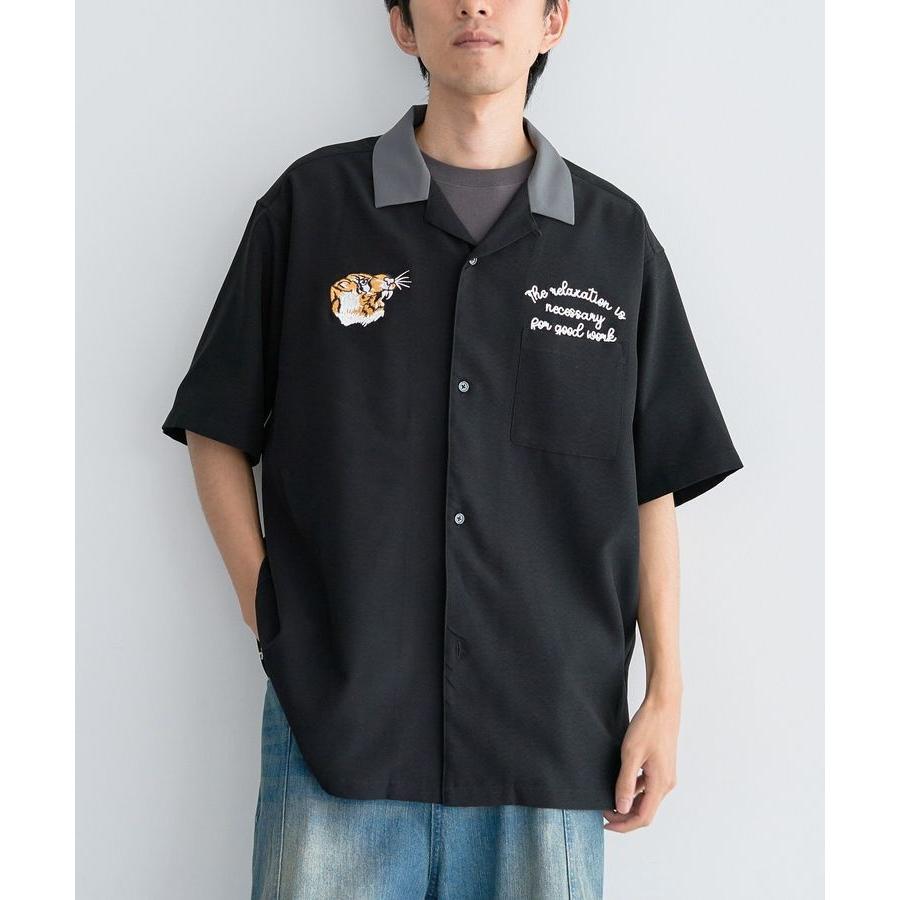 ボーリングシャツ オープンカラーシャツ オープンカラーボーリングシャツ : マルイ(丸井)Yahoo!店 - 通販