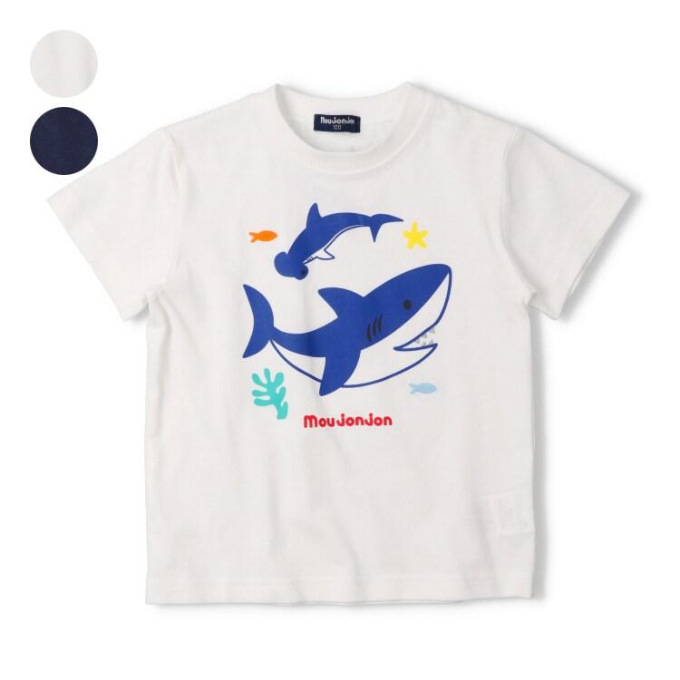 moujonjon（ムージョンジョン） サメプリント半袖Tシャツ : マルイ 