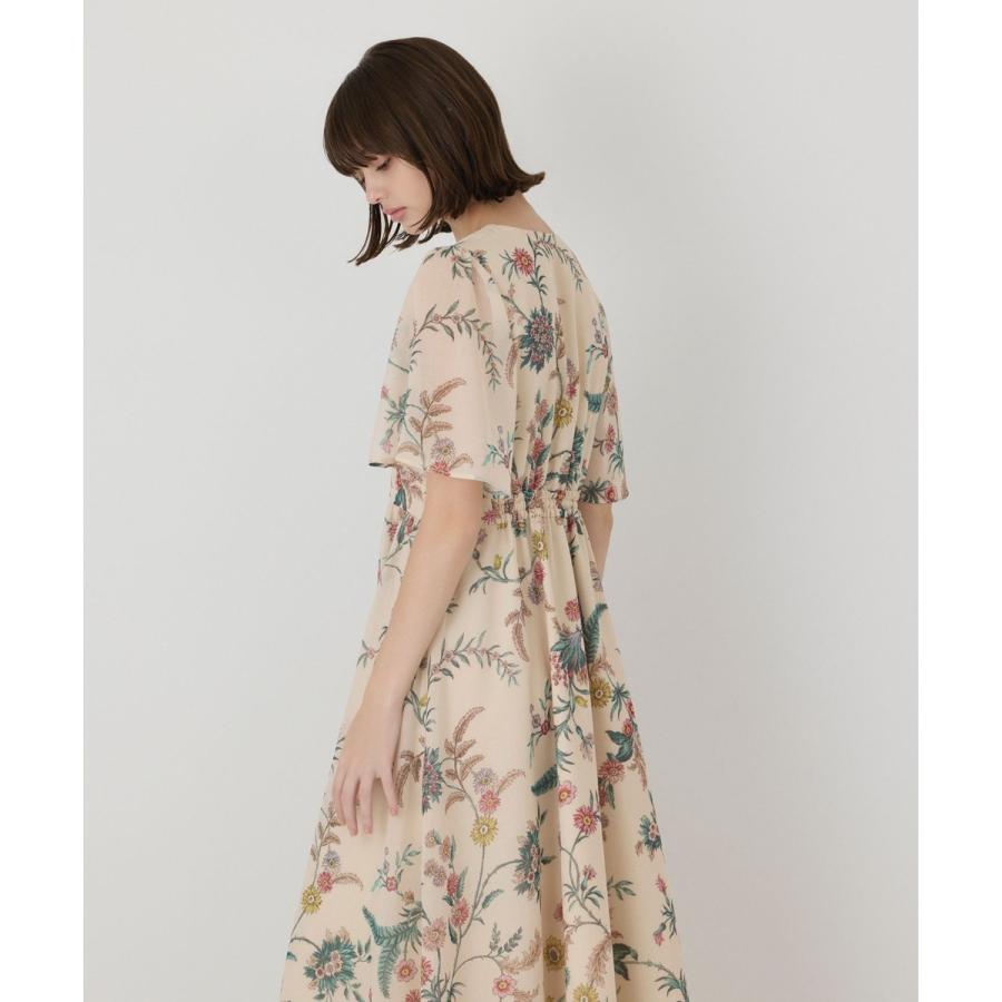 美品　グレースコンチネンタル シノワズリワンピース 36 花柄 フラワー GRACE CONTINENTAL（グレースコンチネンタル） シノワズリプリント