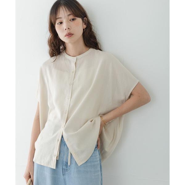 リネン混コクーンフレンチブラウス : マルイ(丸井)Yahoo!店 - 通販
