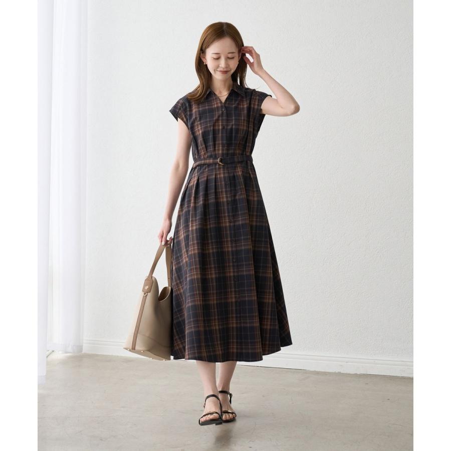 ROPÉ PICNIC ロペピクニック ウエストタックチェックアソートワンピース ROPE' PICNIC（ロペ ピクニック） ウエストタックチェックアソート