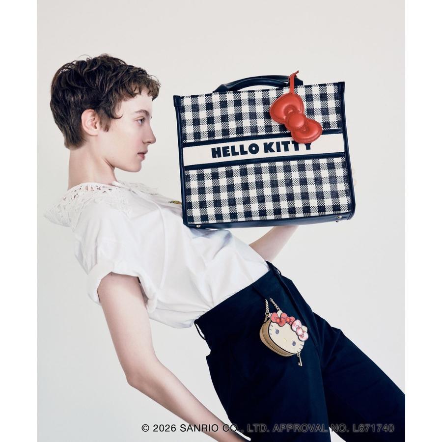 ハローキティ バッグ カラフルデザイン　ジュジュビー VIS（ビス） 【HELLO KITTY×VIS】日焼けデザイン ハローキティ雑材