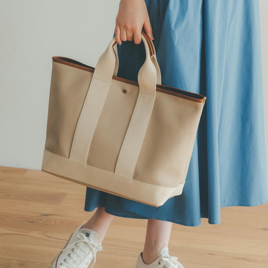 トプカピ（TOPKAPI）/【ロングセラー】スコッチグレインネオレザー・A4トートバッグ【雨 キズ にも強い】【VERY 掲載】 TOPKAPI（トプカピ） 【ロングセラー】スコッチグレインネオレザー・A4