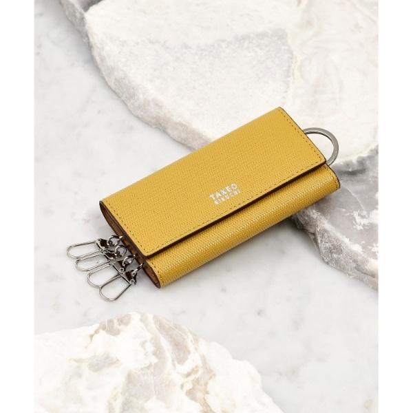 手染めダークターコイズ、メッシュワークシザーケース ソフト＆ナチュラル】ミニメッシュ レザー キーケース（キー