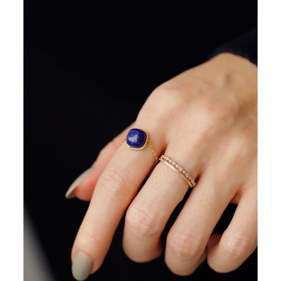 SIENA ROSE（シエナロゼ） GEMSTONE・チェーンリング[ラピスラズリ