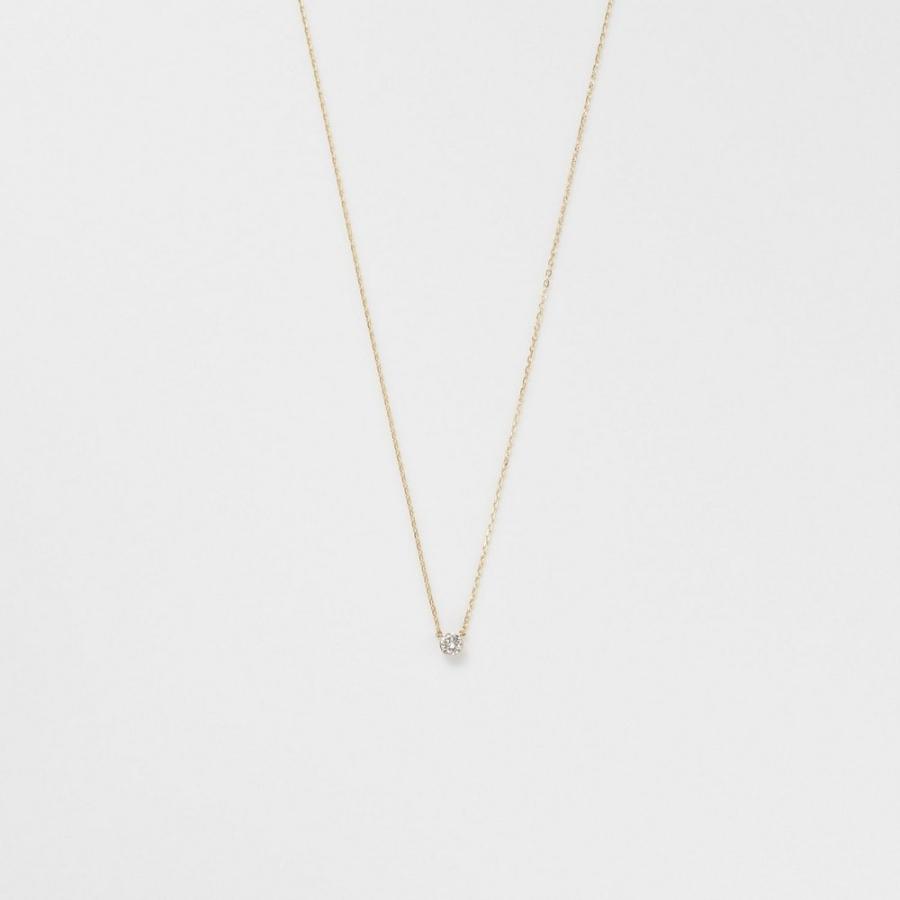 agete（アガット） K18ダイヤモンドネックレス（0.1ct） : マルイ(丸井