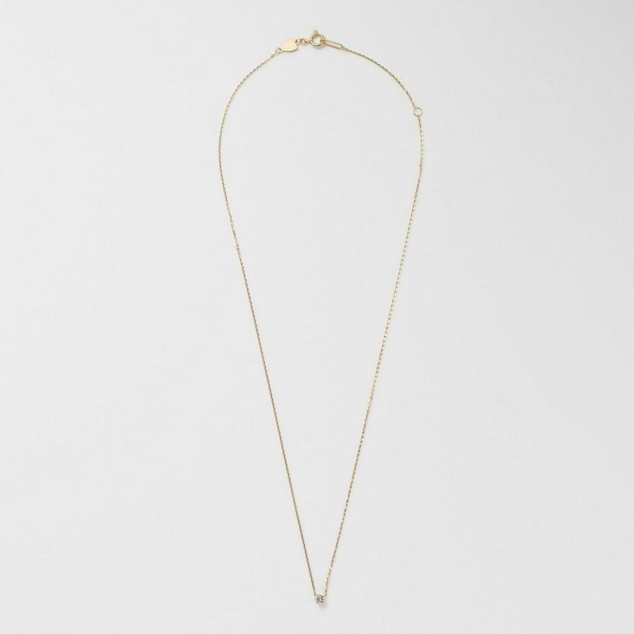 K18ダイヤモンドネックレス（0.1ct）の画像