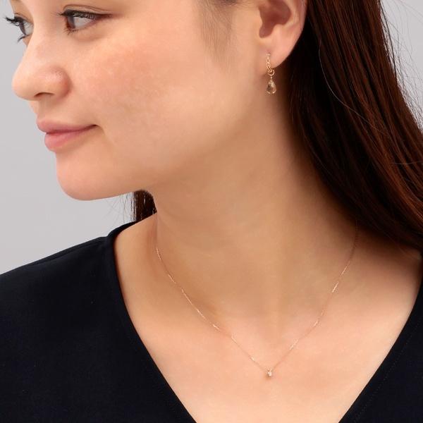 agate K10 クォーツピアス K10クォーツピアスチャーム | アガット(agete) | マルイウェブチャネル