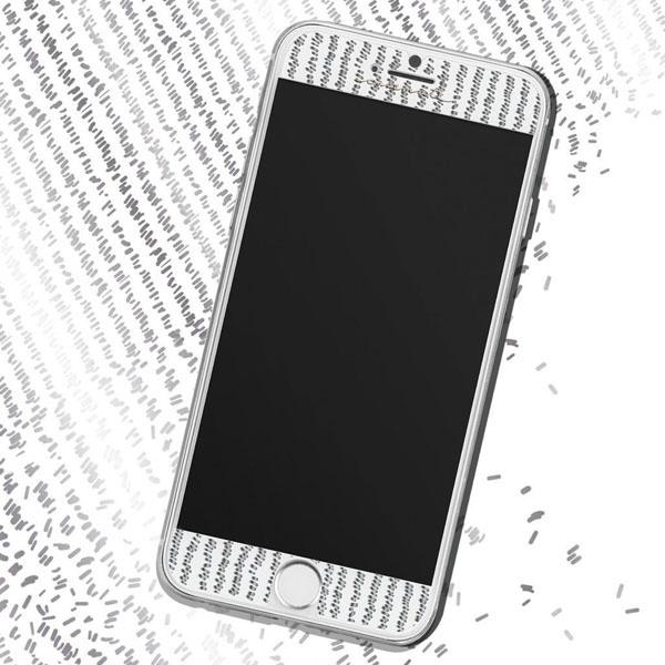【iPhone8 Plus用ガラスフィルム】Screen Protector-Silver｜0101marui｜02
