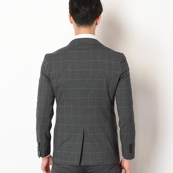 SUIT SELECT セットアップスーツ ウィンドペン marzottoグレー ウィンドペン/ウォッシャブルスーツ｜MEN'S MELROSE（メンズ
