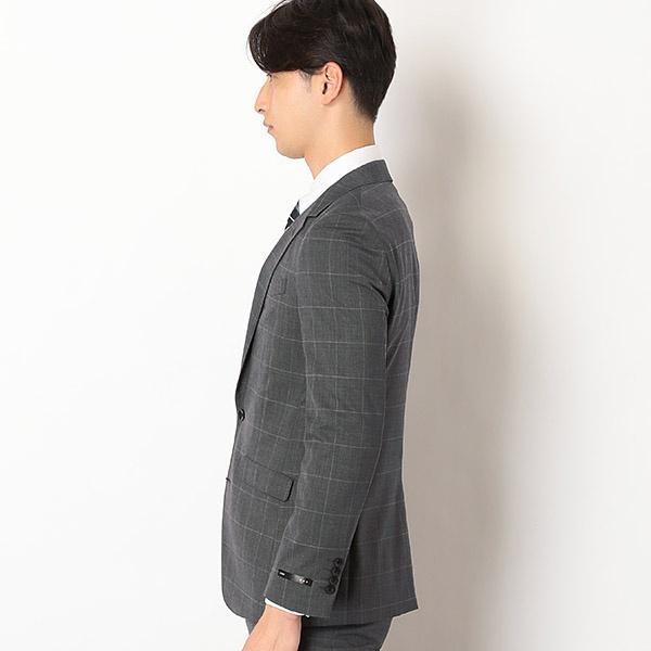 【3ピース】SUIT SELECT セットアップスーツ ウィンドペン グレーXL 3ピース】SUIT SELECT セットアップスーツ ウィンドペン グレーXL