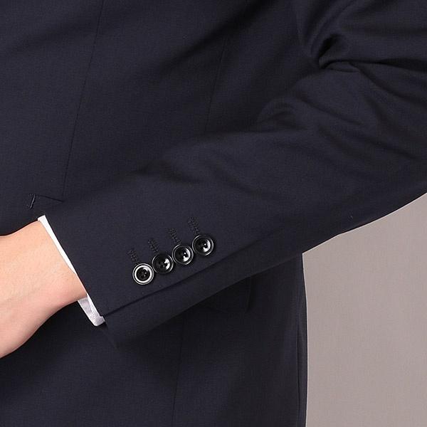 SUIT SELECT super tough 100's ネイビー スーツ SUIT SELECT 【KSW】オールシーズン/ノータック/ネイビー