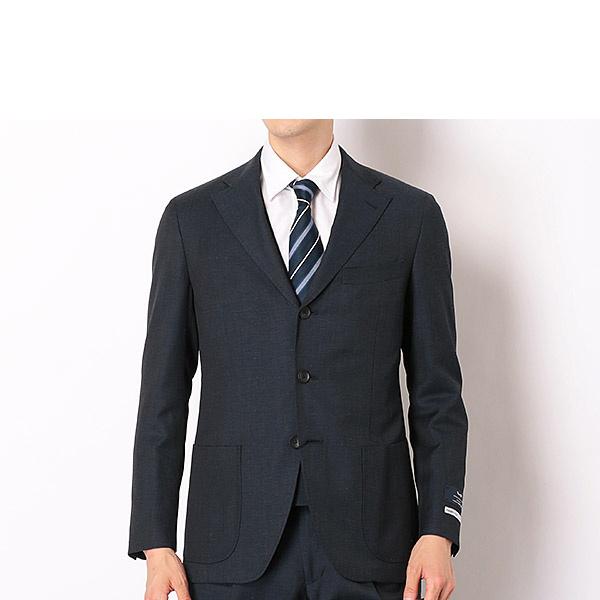 SUIT SELECT Marzotto サイドアジャスター 3ピース 背抜き SUIT SELECT