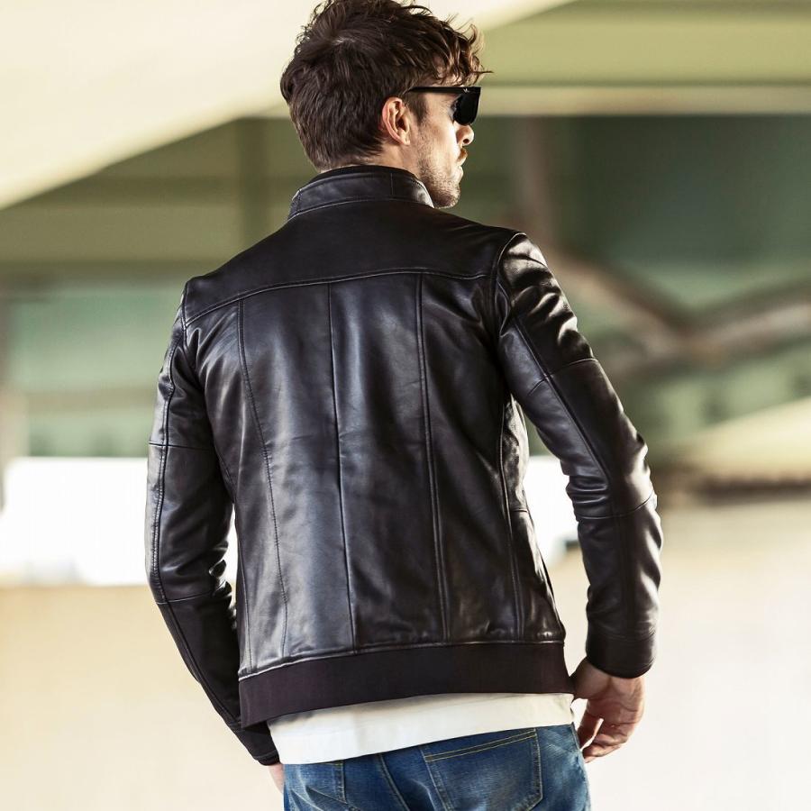 AKM ジャケット 直営店・WEB限定】AKM Contemporary レザーブルゾン : マルイ