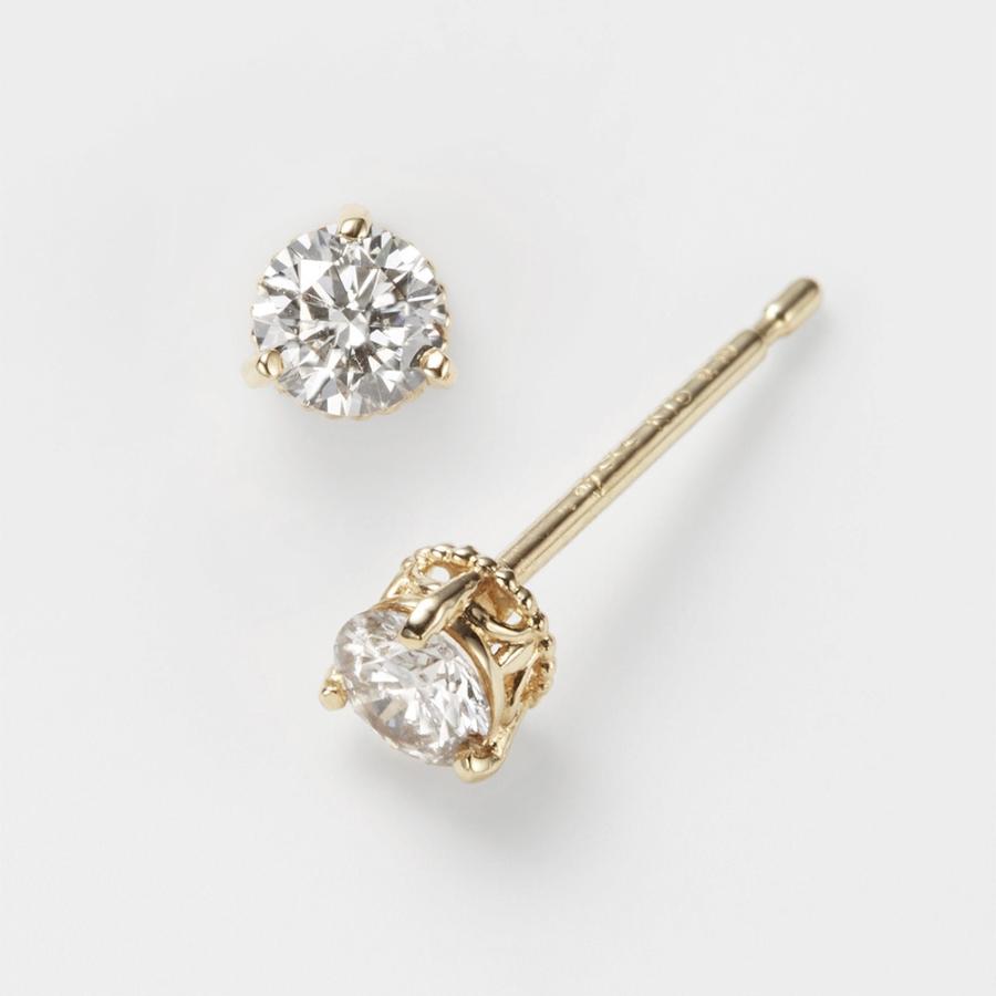 agete（アガット） K18ダイヤモンドピアス（0.1ct） : マルイ(丸井