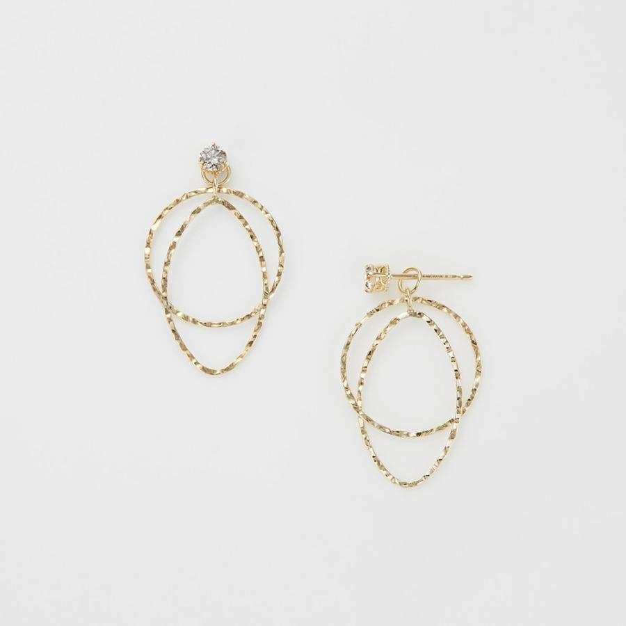 agete（アガット） K18ダイヤモンドピアス（0.1ct） : マルイ(丸井