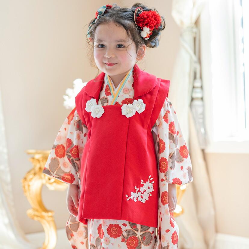 Catherine cottage 七五三被布3点セット（100cm）＋小物 Catherine Cottage 七五三被布3点セット : マルイ(丸井)Yahoo!店