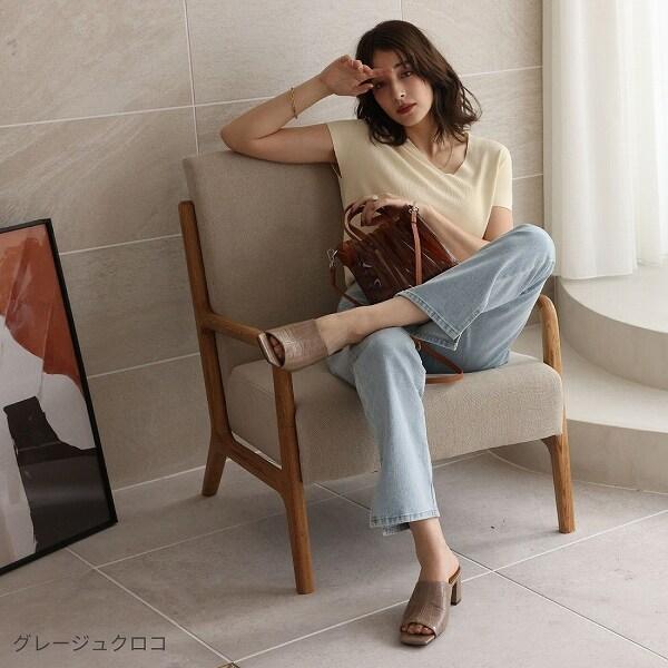 PRADA スクエアトゥ ウェッジヒール 厚底 ミュール サンダル ブラウン スクエアトゥミュールサンダル : マルイ(丸井)Yahoo!店 - 通販 - Yahoo