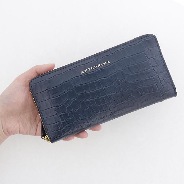 アンテプリマ　長財布 フォラータ II /ロングウォレット/グレー ｜ 【公式