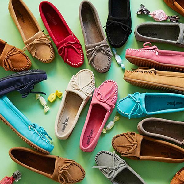 Minnetonka（ミネトンカ） 【サイズ21cm〜26cm】 スエードモカシン
