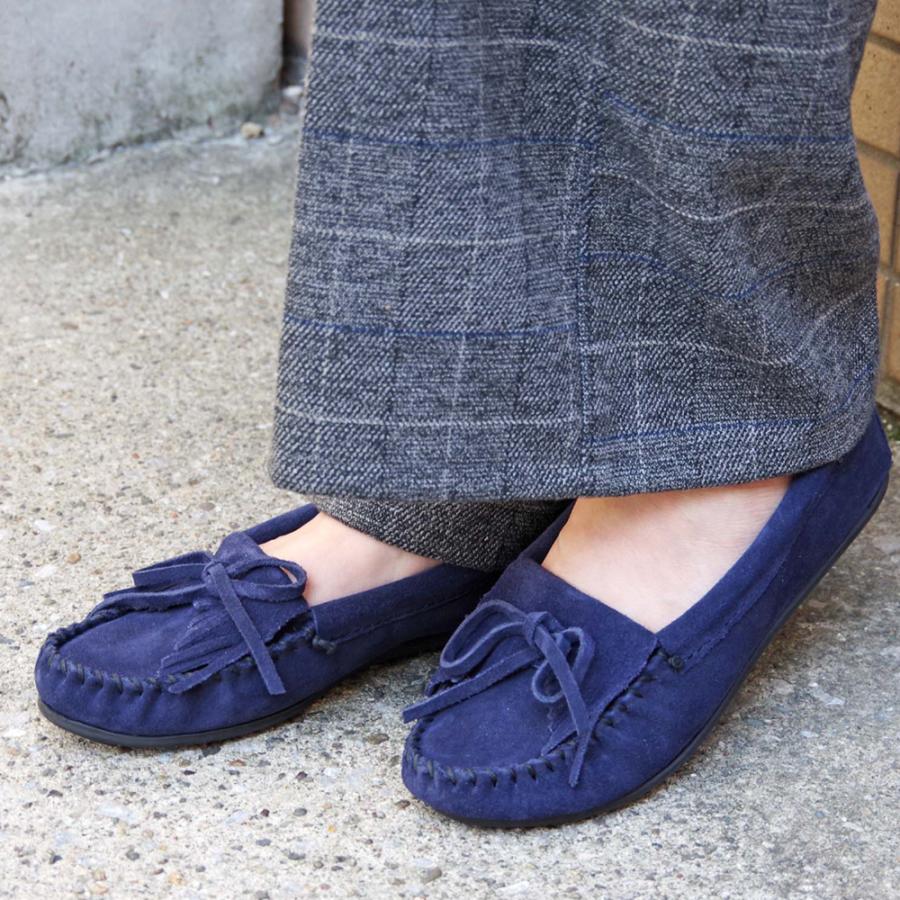 Minnetonka（ミネトンカ） 【サイズ21cm〜26cm】 スエードモカシン