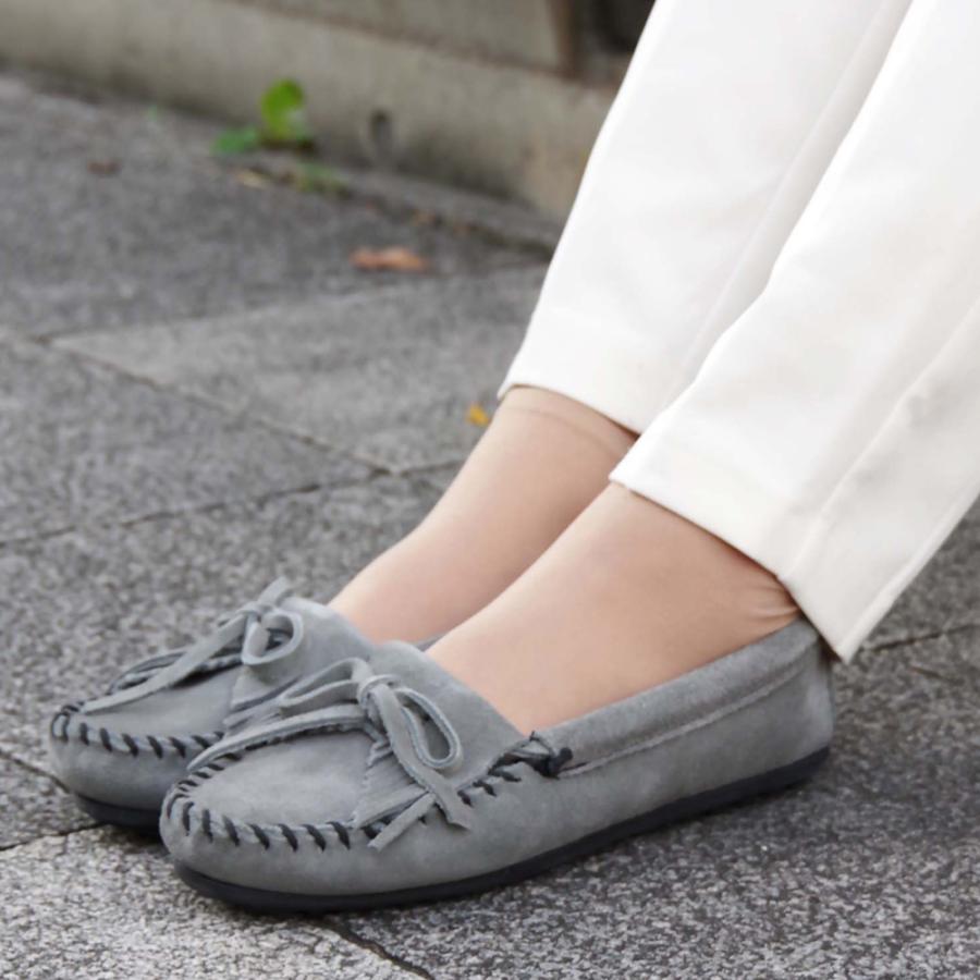 Minnetonka（ミネトンカ） 【サイズ21cm〜26cm】 スエードモカシン 