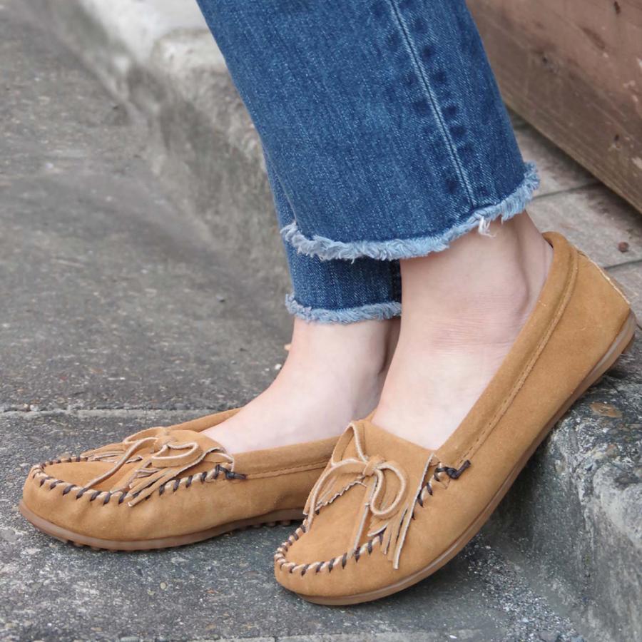 Minnetonka（ミネトンカ） 【サイズ21cm〜26cm】 スエードモカシン