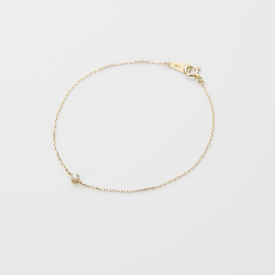 K18ダイヤモンドブレスレット(0.04ct)の画像
