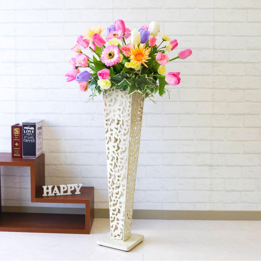 Pa165 造花スタンドアレンジ チューリップ ガーベラ アイアンスタンド フラワーアレンジメント スタンド花 フラワースタンド アートフラワー お祝い花 Pa165 0101pp Shop Yahoo 店 通販 Yahoo ショッピング