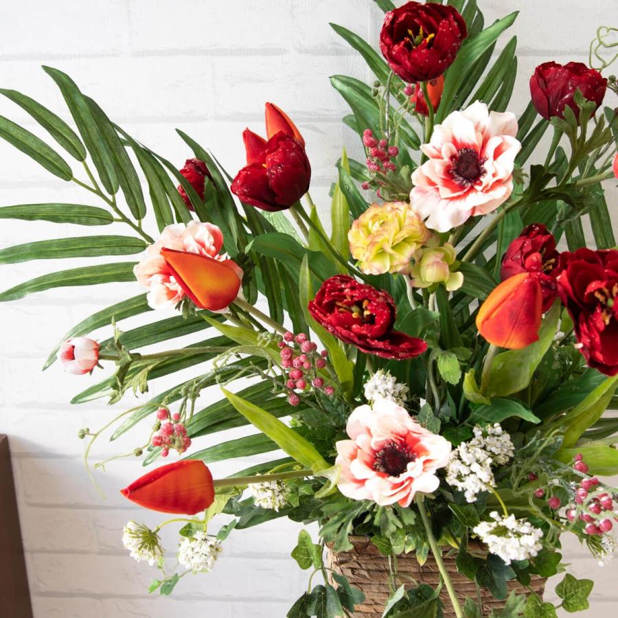 最安 Pa316 造花スタンドアレンジ チューリップ アイビー ヤシ ラナンキュラス バスケットスタンド フラワーアレンジメント スタンド花 フラワースタンド Pa316 0101pp Shop Yahoo 店 通販 Yahoo ショッピング 楽天ランキング1位 Www Maxipiso Com Ar