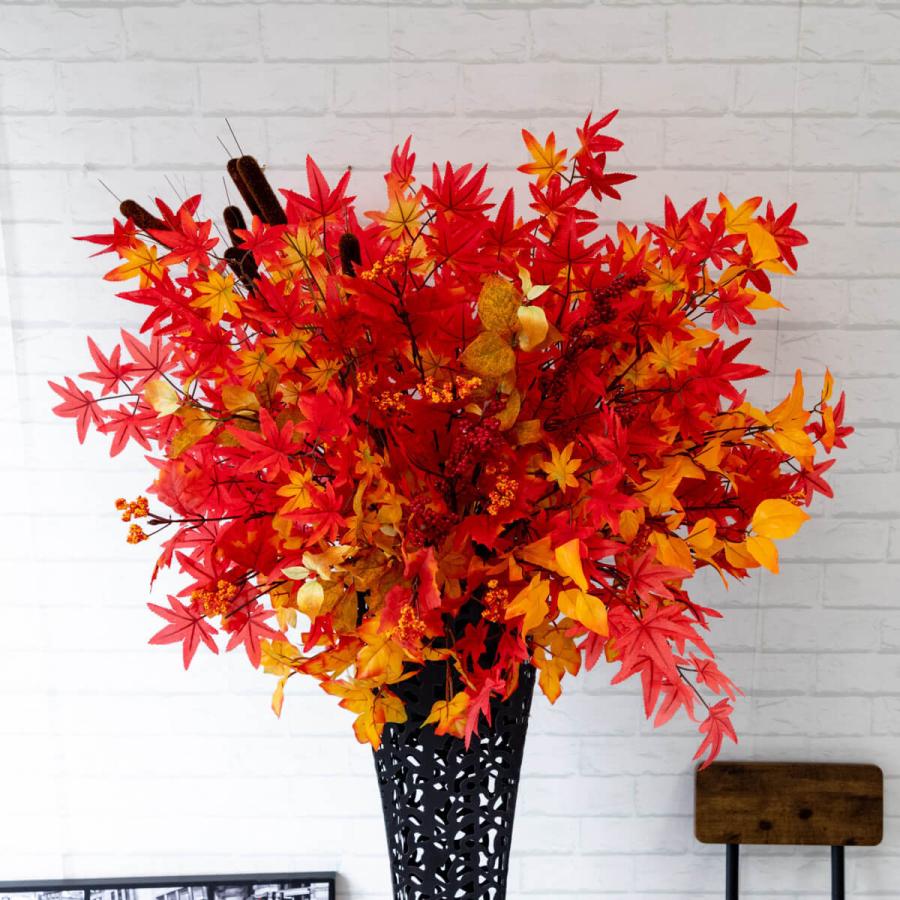 造花スタンド H約165cm 開店祝い フラワースタンド スタンド花 造花 立て札 お祝い 秋装飾 大型 【PA402/スクエアアイアンスタンド】 H約165cm