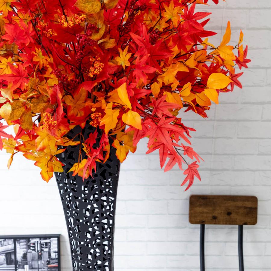 造花スタンド H約165cm 開店祝い フラワースタンド スタンド花 造花 立て札 お祝い 秋装飾 大型 【PA402/スクエアアイアンスタンド】 H約165cm