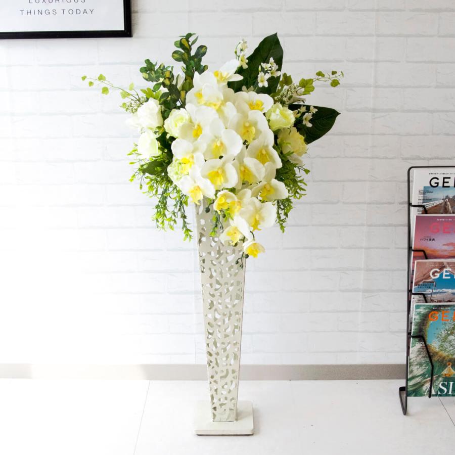 安いそれに目立つ Pa410 造花スタンドアレンジ ローズ 胡蝶蘭 セージ ベリー ラナンキュラス アイアンスタンド フラワーアレンジメント スタンド Rakuten Www Fiscaliaguerrero Gob Mx