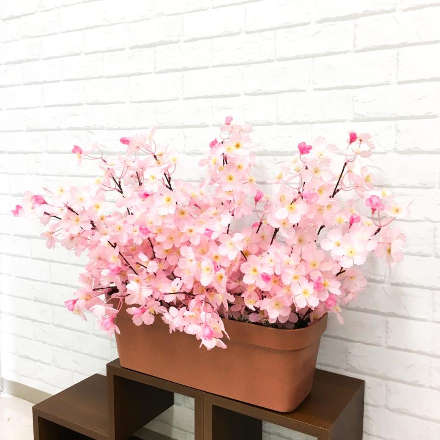 Pf047 造花プランター 桜 プランター 造花 桜 安い 春装飾 桜装飾 店舗装飾 パチンコ店 住宅展示場 工事現場 ストアディスプレイ 通販 Pf047 0101pp Shop Yahoo 店 通販 Yahoo ショッピング