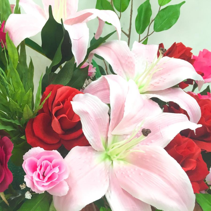 Pf137 造花プランター カサブランカ プランター 造花 カサブランカ 店舗装飾 パチンコ店 住宅展示場 工事現場 車販売店 ストアディスプレイ 通販 Pf137 0101pp Shop Yahoo 店 通販 Yahoo ショッピング