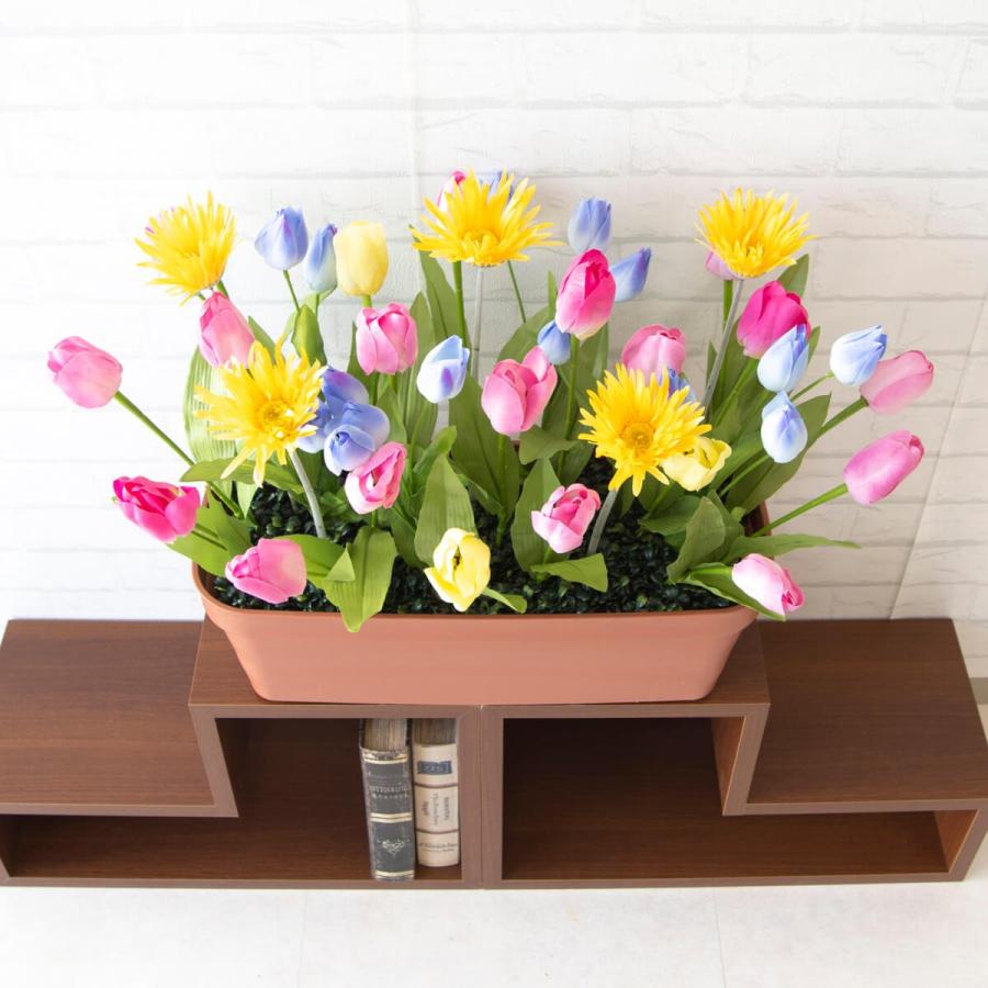 Pf316 造花プランター チューリップ プランター 造花 安い 春装飾 店舗装飾 パチンコ店 住宅展示場 工事現場 ストアディスプレイ 通販 Pf316 0101pp Shop Yahoo 店 通販 Yahoo ショッピング