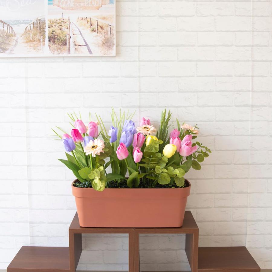Pf317 造花プランター チューリップ プランター 造花 安い 春装飾 店舗装飾 パチンコ店 住宅展示場 工事現場 ストアディスプレイ 通販 Pf317 0101pp Shop Yahoo 店 通販 Yahoo ショッピング