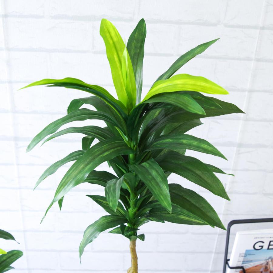 光触媒 人工観葉植物 フェイクグリーン ドラセナコンパクタ1.25 【公式