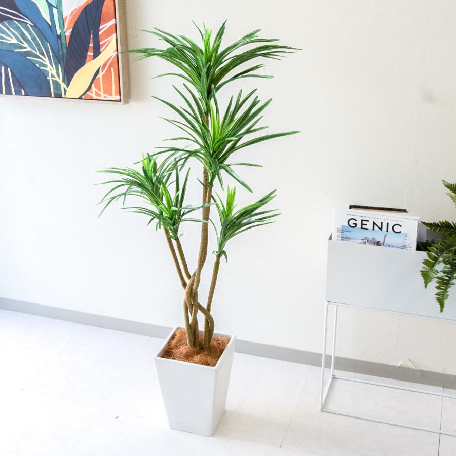 ☆立札無料☆【すぐ飾れる】 フェイクグリーン 人工観葉植物 ユッカ 
